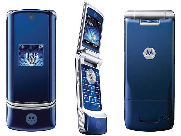 BOXED SEALED Motorola RAZR K1 20MB (Black) - UNLOCKED