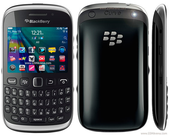 Blackberry Curve 9320 2012 (Black) Boxed Sealed - UNLOCKED