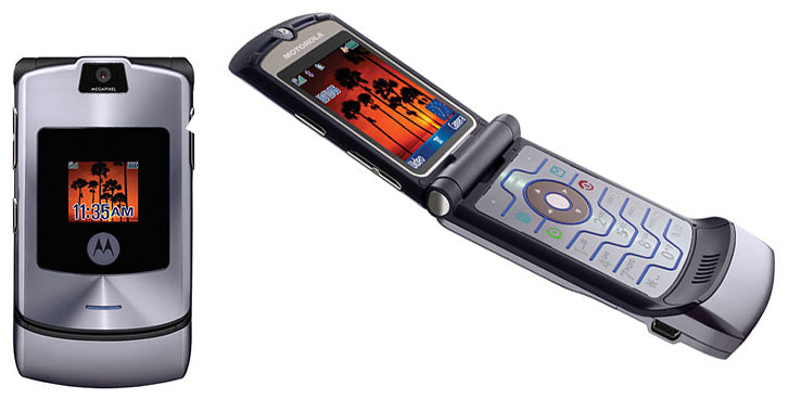 BOXED SEALED Motorola RAZR V3 5.5MB (Black) - UNLOCKED