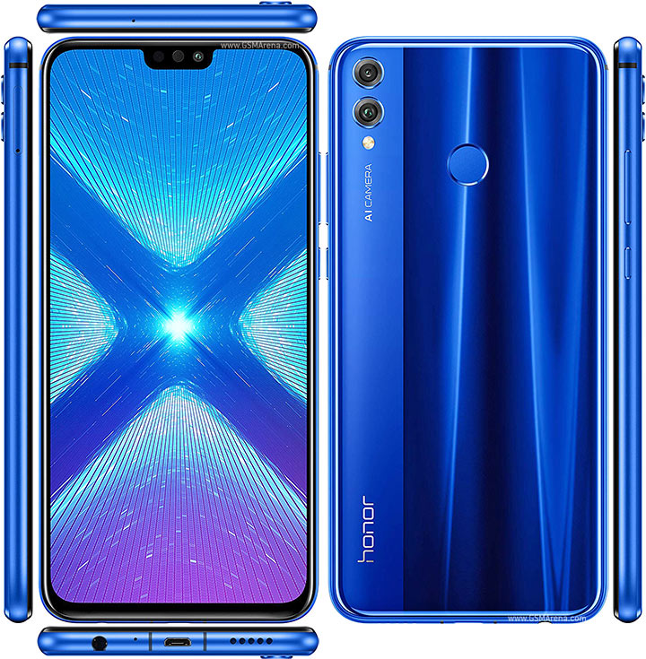 Honor 8X 64GB (Black) - UNLOCKED