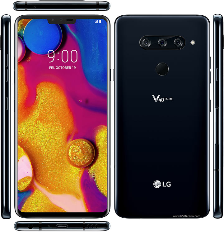 LG V40 ThinQ 64GB (Black) - BOXED SEALED - UNLOCKED