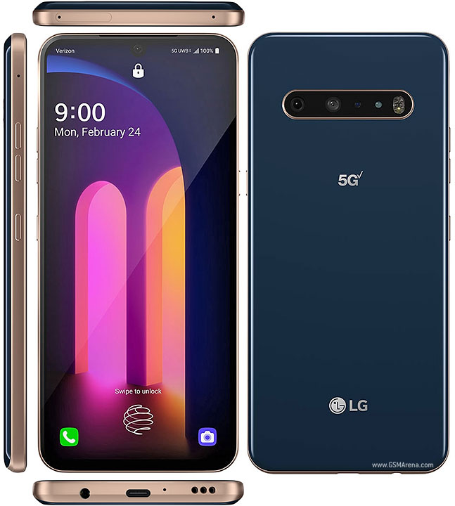 LG V60 ThinQ 5G UW 128GB (Black) - BOXED SEALED - UNLOCKED