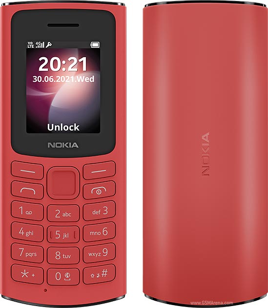 Nokia 105 4G 2021 (Black) Boxed Sealed - UNLOCKED