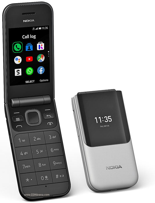 Nokia 2720 Flip 4G 4GB (Black) - UNLOCKED