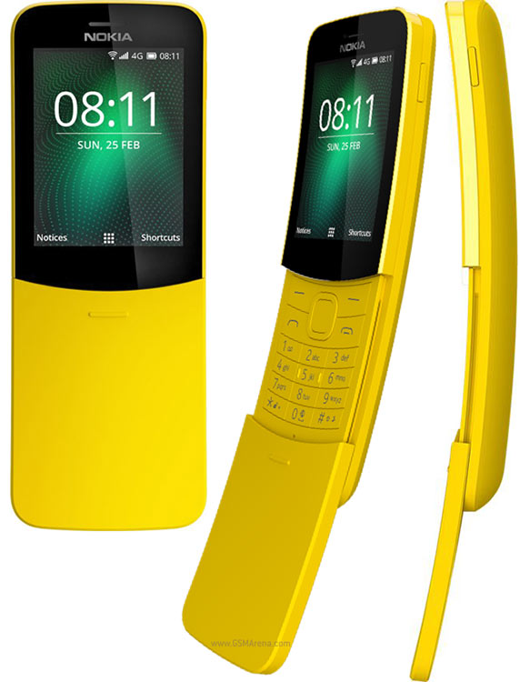 Nokia 8110 4G 4GB (Black) - UNLOCKED